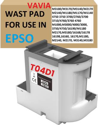 vavia Epson L6160 L6161 L6170 L6171 L6178 L6190 L6191 L6198 With Chip Black Ink Cartridge
