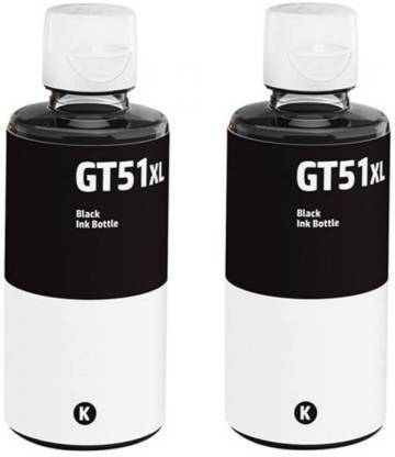 HYNEAR Refill Ink HP GT51,GT52,GT5810,GT5820,GT5811,310,319Ink Tank Printer Black Ink Bottle