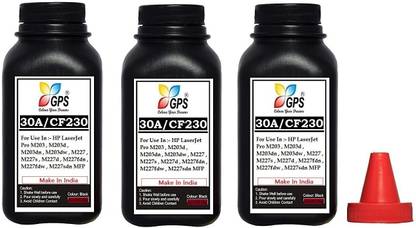 GPS Colour Your Dreams HP 30A Black Toner Cartridge CF230A Black Ink Toner Powder