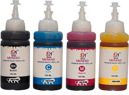 Momad GT51 GT52 Refill Ink for HP 310,315,319,410,415,419,GT5810,GT5820,GT5821 Black + Tri Color Combo Pack Ink Bottle