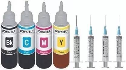 GPN PRINT Premium ink For Compatible hp 5275 ink printers Compatible For HP Black + Tri Color Combo Pack Ink Bottle