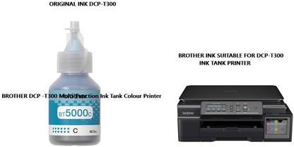 BROTHE BROTHER DCP -T300 Multi-Function Ink Tank Colour Printer Cyan Ink Bottle