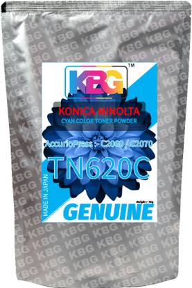 KBG ORIGINAL KONICA MINOLTA AccurioPress C2060 C2070 (TN-620C) 1Kg Cyan Ink Toner Powder