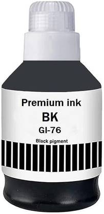 canoff GI-76 Ink Water Based Refill Ink Use In GX5070,GX6070, GX7070 Printer(Pack of 1) Black Ink Bottle