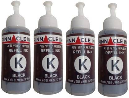 PINNACLE HP Ink Tank Wireless 415(Black All) Inks Compatible Premium ink All BK Black + Tri Color Combo Pack Ink Bottle