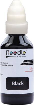 Needle 100 gms GI 790 for G1010 G2000 G2002 G2010 G2012 G3000 G3010 G4000 Printers Black Ink Bottle