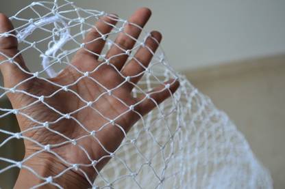 Netcro 8 X 10 Ft Anti Bird Net For Balcony/Pigeon Net/HDPE Material/Bird Control/ Insect Net