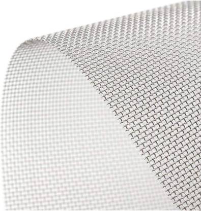Aviation Metal and Alloys Steel Jali Woven Wire - 1 x 3 FT Metal Mesh Sheet 1mm for Air Ventilation Insect Net