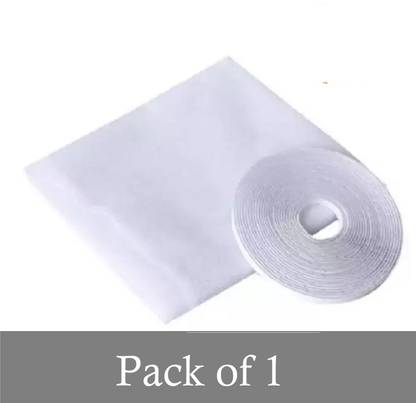 Smiker New Indoor Mesh Insect Mosquito Window Net (Pack of 1- White) Insect Net