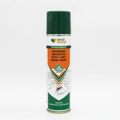 HERBAL STRATEGI Just Out - Ayurvedic Mosquito Repellent Room Spray | AYUSH Certified