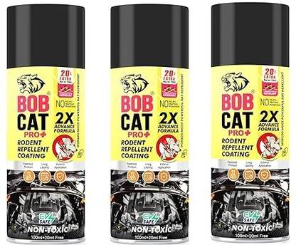 BOBCATPROPLUS BOB CAT Car Rat Repellent/Rodent Spray | 2X Advance Formula | Rat Repeal Spray