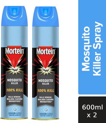 Mortein Odour-less Mosquito Killer Spray (600 ml)