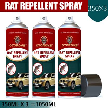 ओटोरॉयज Powerful Spray Rat Rodent Repellent Anti Rat Treatment For Cars, Buses , Trucks