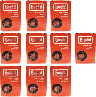 Bugdol Bed Bug Killer Spray Powder|35 grams|Pack of 10
