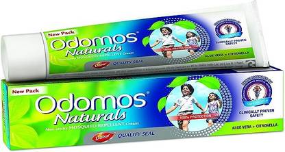 Dabur Odomos Naturals Non-Sticky Mosquito Repellent Cream 25*3