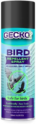 gecko Bird Control Spray| Non-Toxic Spray| Safe for Birds | Pigeon Repellent Spray