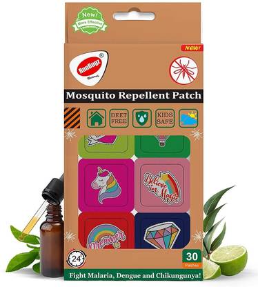 RunBugz Mosquito Repellent Patch ( Unicorn Patches - Pack of 30 )
