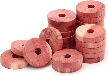 IVAR Cedar Moth - Cedar Blocks for Clothes Storage, Moth Repellent Closet (6pc)