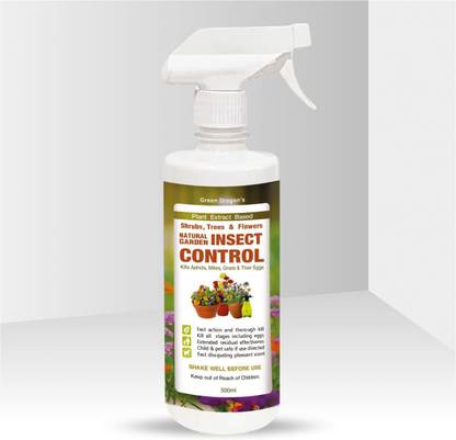 Green Dragon Garden Insect Control, Plant Based Formula, Kills All Stages & Eggs