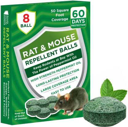 kantaba Natural Rat Repellent Balls, Rat Repellent Bait For Home,Car And Office