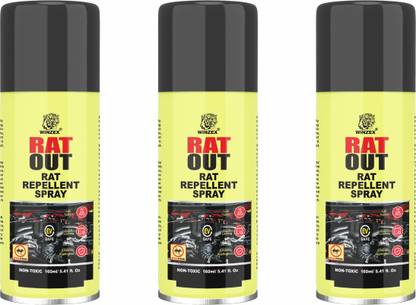 Winzex Rat Out (Rat Repellent) Spray 160ML ( Pack Of 3 )
