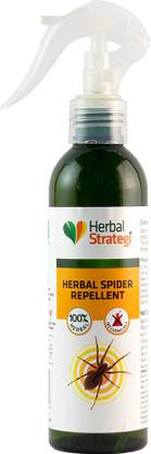 HERBAL STRATEGI Spider Repellent Spray - Non-Toxic, Spider Repellent, Not a Spider Killer