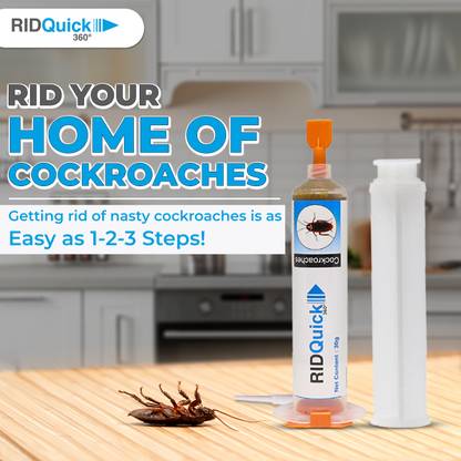 rid quick Cockroach Control Gel 30g- 100% Quick result