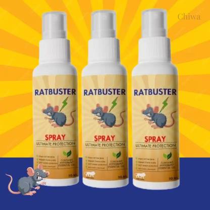 CHIWA Rat Buster Spray to Prevent Rodents from Nesting Indoors