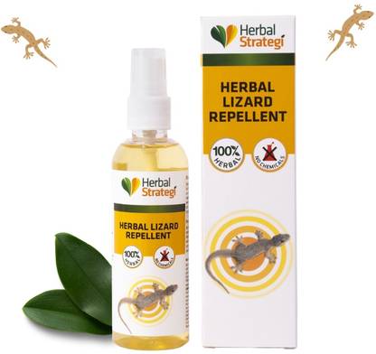HERBAL STRATEGI Lizard Spray, Non-Toxic, Effective Lizard Repellent, Not a Lizard Killer