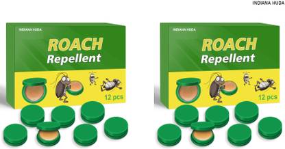 INDIANA HUDA Cockroach Gel Bait 12 Pcs x 2 Pack - Roach Killer for Home Use