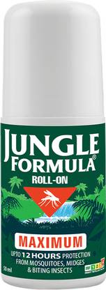 JUNGLE FORMULA Roll on for Mosquitos |Safe for Adult and Children | 6 months and above (2*50ML)