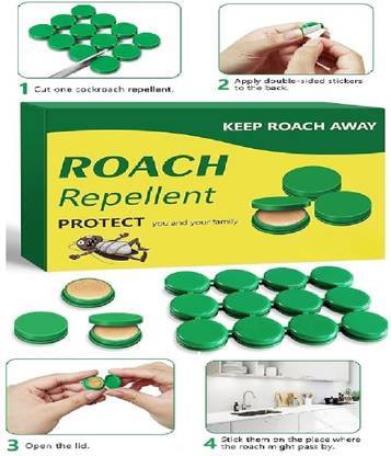Pink Square Cockroach Killer Gel-Roach Repellent Gel for Crawl Space Pest Control