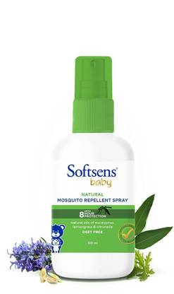Softsens Natural Mosquito Protection Spray | Deet Free