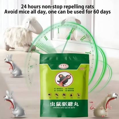 LootZoo Rat Repellent Tablets | Natural Odor-Based Formula | Pet-Friendly