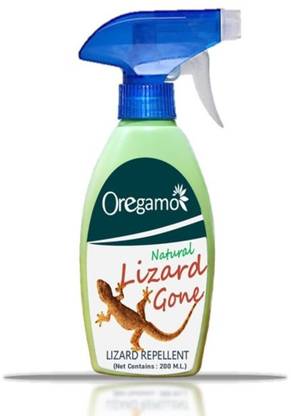 oregamo Lizard Gone Natural Lizard Repellent Spray (200 ML) : Non Toxic Lizard Repellent, Repellent not Lizard Killer, Herbal Lizard Repellent, Lizard Out Spray, Lizard Spray For Home, Liz Out,