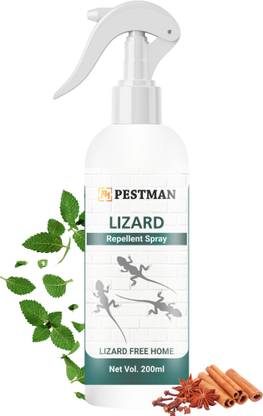 pestman Lizard Spray - 200ml | Safe & Effective Repellent for Lizards | Long-Lasting