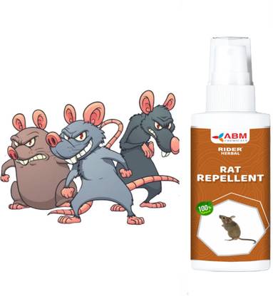 RIDER Rat Spray for Home Anti Rat Spray Rodent Repellent for Car