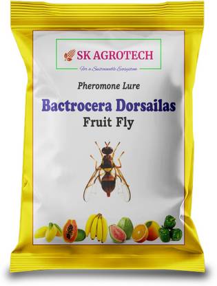 S K Agrotech Pheromone Lure for Fruit Fly (Bactrocera Dorsalis, Bactrocera Correcta, Zonata