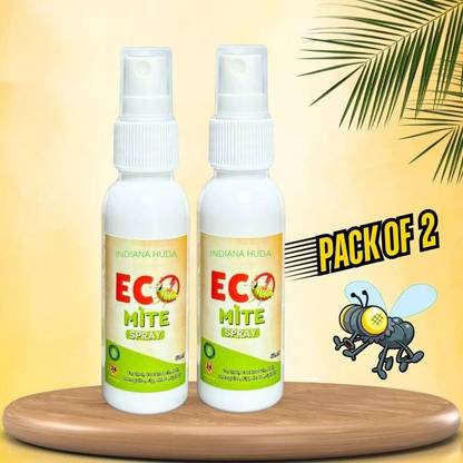 INDIANA HUDA Natural Mite Protection Spray 2pcs 50gm | Eco-Friendly Formula