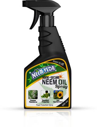 Home-Secure Neem Oil Spray For Plants, Ready to Use Organic Plant Garden Protection Spray Potting Mixture, Manure