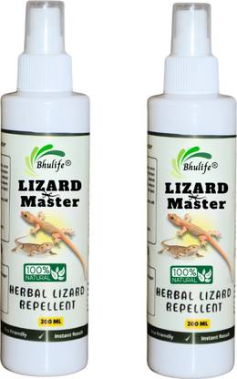 BhuLife Natural Strong Lizard Repellent Spray for Room Office Kitchen Home
