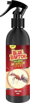 Blue Raptor Herbal Ant Repellent Spray 200ml | Baby-Safe, Pet-Friendly Anti-Ant Spray
