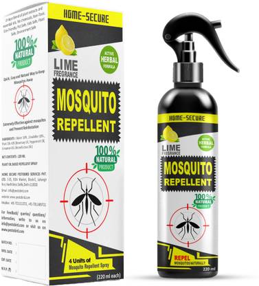 Home-Secure Mosquito Repellent Spray-Natural Mosquito Killer, No Chemical Eco-Friendly Spray