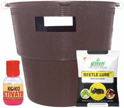 Green Revolution Pheromone Trap & Lure for Rhinoceros Beetle