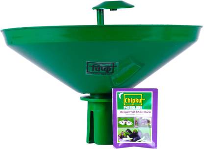 Chipku Pheromone water Trap with Lure Lucinodes orbonalis Lure Pack Of 2