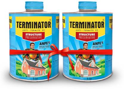 Terminator Structure Preservative, for Termite Protection, 5 ltr, Pack of 2