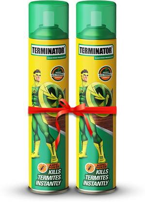 Terminator Wood Preservative Spray for Termite and Borer 320 ml, Pack of 2