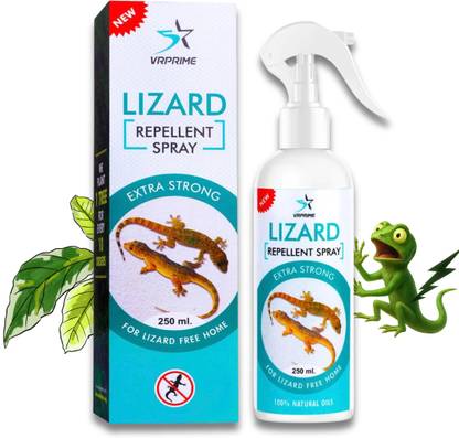 VRPRIME Lizard Repellent Spray for Homes, Offices, Restaurants | 100% Harmless to Humans