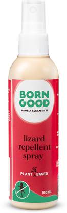 Born Good Plant Based Lizard Repellent Spray For Home, Non-Toxic, Baby-Safe & Eco-Friendly