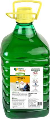 HERBAL STRATEGI Mosquito Cold Fogging Indoor Liquid 100% Herbal Non Toxic, Mosquito Repellent